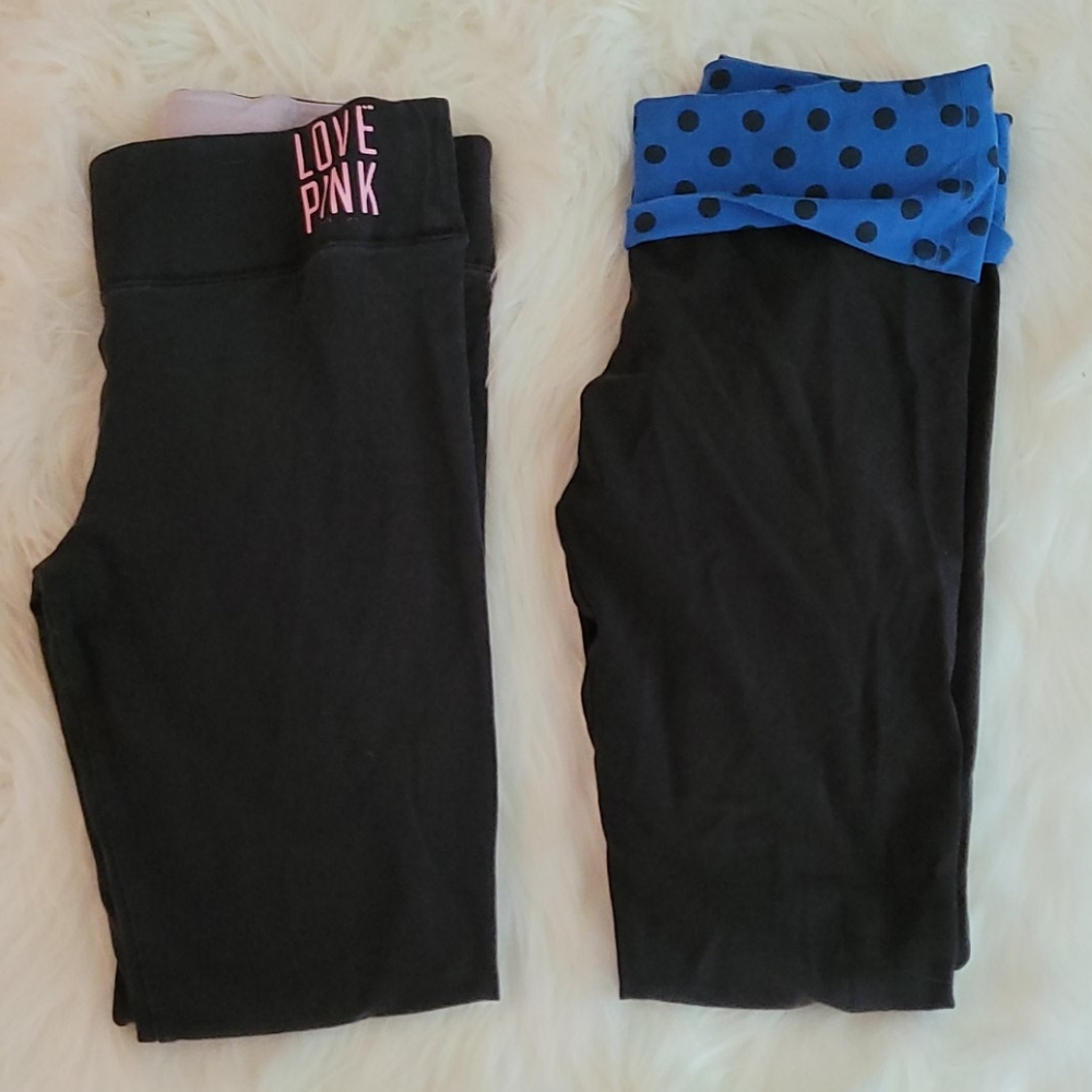 Pink yoga pants